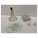 Glassware Collection - Soliflor Vase (no base), Ashtray, and More