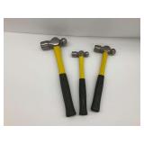 Ball Peen Hammer Set - Three Sizes