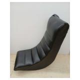Black Faux Leather Gaming Chair... some damage