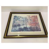 Richard Thompson Framed Print - "Autumn in Wisconsin"