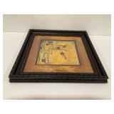 Asian Floral Framed Wall Art