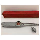 Snap-on Torqometer Torque Wrench with Case