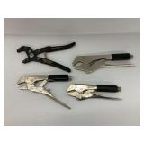 Craftsman & Robo Grip Pliers Set - Assorted Hand Tools