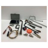 Hand Tools, Hole Saw Kit, and Emergency Beacon