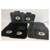 Green Bay Packers Vehicle Floor Mats - Set of 6
