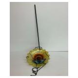 Sunflower Butterfly Bird Bath Garden Decor