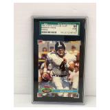 1991 Topps Stadium Club Brett Favre Rookie Graded Football Card