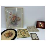 Framed Art and Decorative Wall Plaques