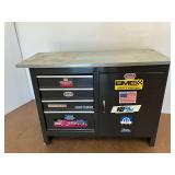 Craftsman Toolbox Workbench Cabinet... top is loose