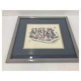 Frankie Buckley Limited Edition "Tea-Time Gossip" Print
