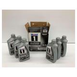 Case of 6 Mobil 1 5W-20 Advanced Full Synthetic Motor Oil - 1 Quart Bottles