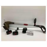Craftsman Cordless Weed Trimmer with Batteries and Charger