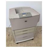 HP LaserJet 9050dn Office Printer... powers on