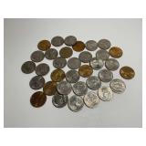 Mixture of Susan B. Anthony and Sacagawea One Dollar Coins