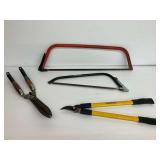 Bow Saws and Loppers Lot: Craftsman, Yardworks, and JCPenney