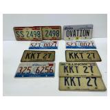 Collection of Illinois License Plates