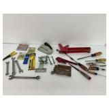 Group of Hand Tools and Hardware