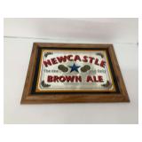 Newcastle Brown Ale Framed Advertising Mirror