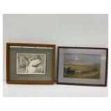 Two Framed Prints