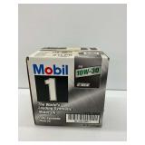 Sealed Case of Mobil 1 10W-30 Synthetic Motor Oil - 6 Quarts