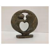 Abstract Stone Sculpture - Lovers Embrace