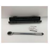 Pittsburgh Pro Click Type Torque Wrench with Case