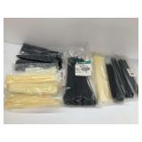 Black and White Cable Zip Ties - Various Lengths and Brands