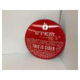 Stem Ciders Metal Advertising Sign - 