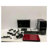 HP Desktop Computer, Monitor, Keyboard and Laptop Bundle...not tested