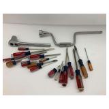 Craftsman Ratchet, Speed Handle, and Screwdriver Assortment
