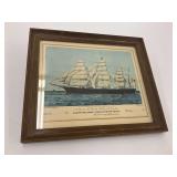 Clipper Ship "Great Republic" Framed Print