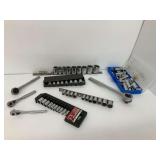 Craftsman and Ace Socket and Ratchet Sets