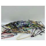 Large Assortment of Clothing Hangers