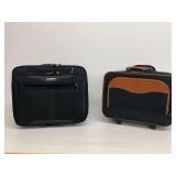 Samsonite & Perry Ellis Rolling Luggage Suitcases - Lot of 2