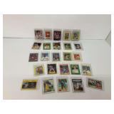 Collection of Baseball Trading Cards with Hall of Famers
