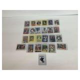 Baseball Card Collection Featuring Stars