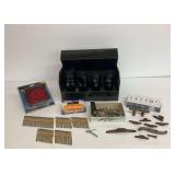 Auto Cleaning Set, Trailer Light, Keys, Nails, & Auto Body Retainers