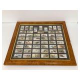 Framed John Player & Sons Game Birds and Wild Fowl Cigarette Cards