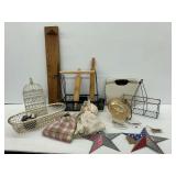 Variety of Home Decor and Collectible Items