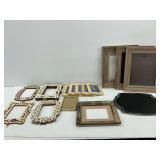 Assorted Picture Frames - Wood, Laser Cut, Plaque