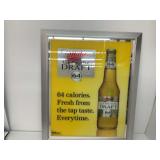 Miller Genuine Draft Light 64 Beer Advertising Mirror