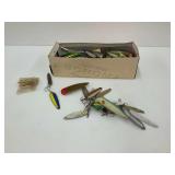 Box Lot of Fishing Lures