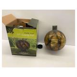 Enchanted Garden Marble Swirl 10 in. Gazing Ball