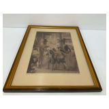 Framed Print of Boston Tea Party & Old South Meeting House