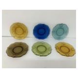 Vintage Heisey Glass 1970s Plate Collection