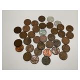 US Coins: Wheat and Steel Cents