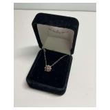 Sterling Silver Ladybug Pendant Necklace
