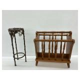 Magazine Rack and Plant Stand