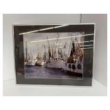Framed Photo Print of Fishing Boats by Horsch