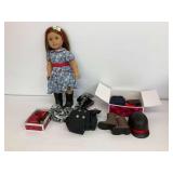American Girl Emily Doll with Additional Outfit and Accessories